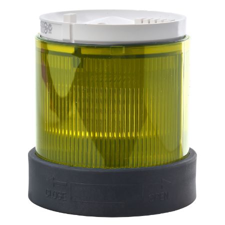 Picture of Harmony XVB, Indicator bank, illuminated unit, plastic, yellow, 70mm, steady, bulb or LED not included, 250V