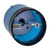Picture of Harmony XVB, Indicator bank, illuminated unit, plastic, blue, 70mm, flashing, for bulb or LED, 24V AC, 24...48V DC