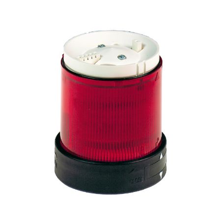 Picture of Harmony XVB, Indicator bank, illuminated unit, plastic, red, 70mm, flashing, integral LED, 230V AC