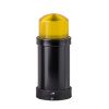 Picture of Harmony XVB, Indicator bank, illuminated unit, plastic, yellow, 70mm, integral flash discharge tube, 5joule, 230V AC