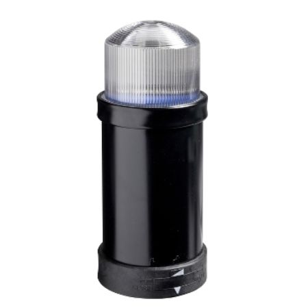 Picture of Indicator bank, Harmony XVB, illuminated unit, plastic, clear, 70mm, integral flash discharge tube, 10joule, 24V AC/DC