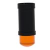 Picture of Indicator bank, Harmony XVB, illuminated unit, plastic, orange, 70mm, integral flash discharge tube, 10joule, 120V AC