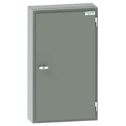 Picture of MD Isobar standard distribution board, Acti9, 48 poles, 250A main switch, 18mm, IP56, grey