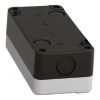 Picture of Empty enclosure, Easy Harmony XALB, plastic, grey lid, 3 cut outs, 22mm, IP65