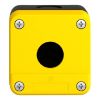 Picture of Empty enclosure, Easy Harmony XALB, plastic, yellow lid, 1 cut out, 22mm, IP65
