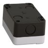 Picture of Empty enclosure, Easy Harmony XALB, plastic, grey lid, 2 cut outs, 22mm, IP65