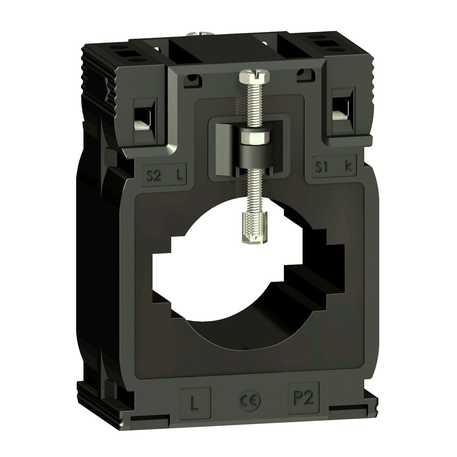 Picture of Current transformer tropicalised, PowerLogic, DIN mount 600 5 cables d. 40 - bars 12x50 20x40