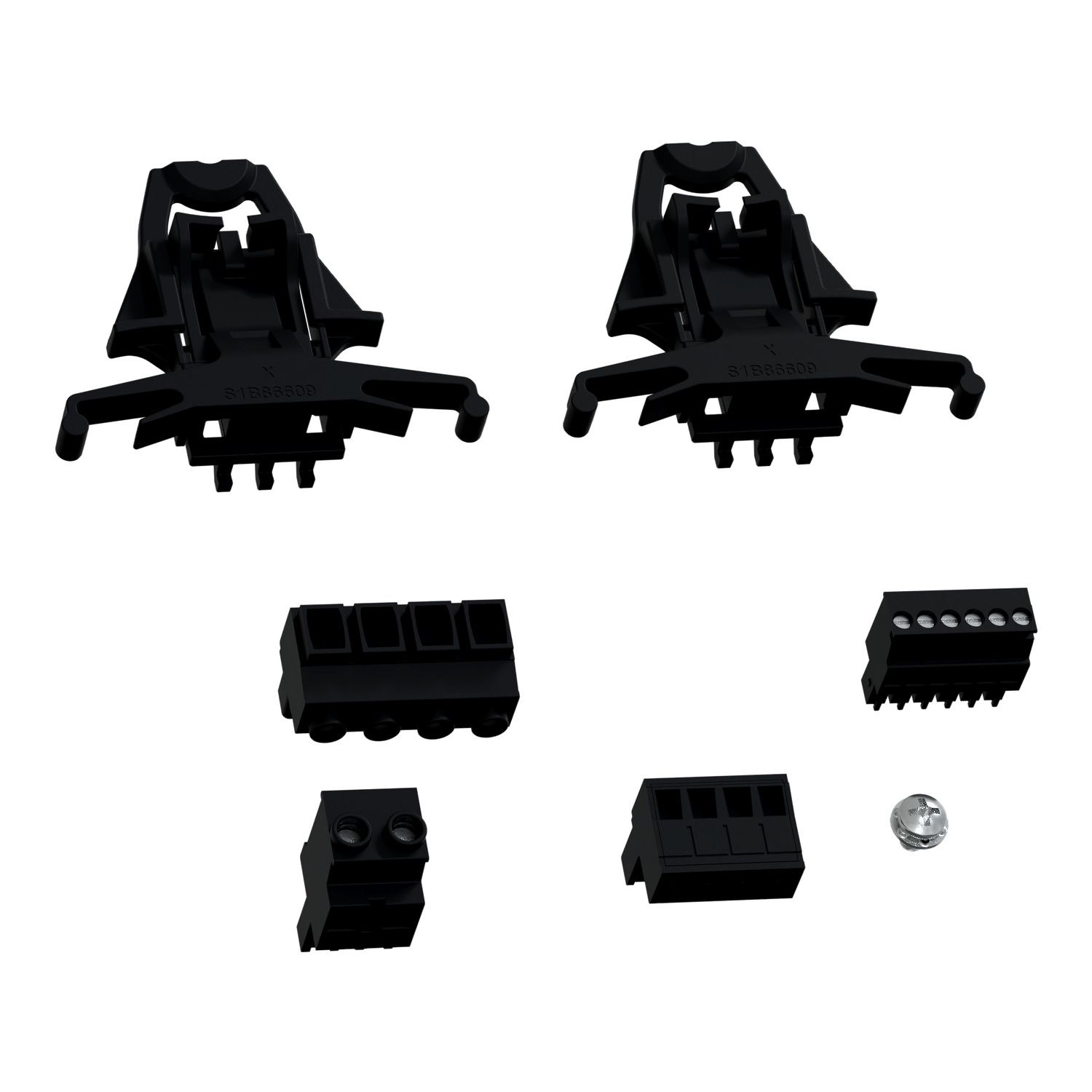 Picture of PowerLogic series input connector, ct screws and panel mounting hardware PM51xx