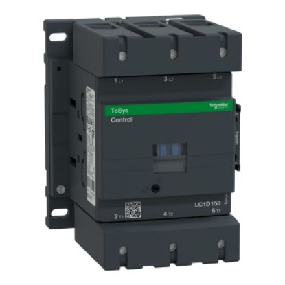 Picture of Contactor, TeSys Deca, 3P(3NO), AC-3/AC-3e, <=440V, 150A, 110V AC 50/60Hz coil, screw clamp terminals