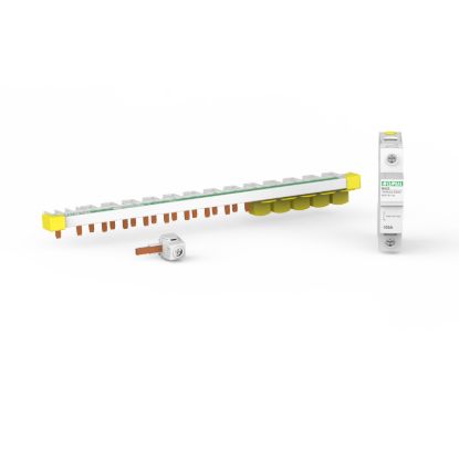 Picture of MAXBAR Top Feed, MAX9, 1P+N, 15 Modules, 100 A with N Block and Accessories