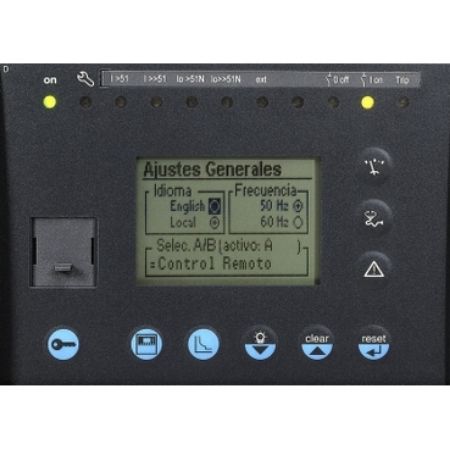 Picture of remote advanced UMI module DSM303 Sepam series 20, 40, 60, 80