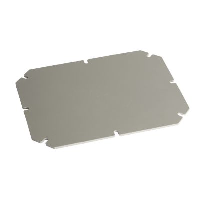 Picture of Mounting plate in galvanized steel, thickness 1.5 mm For boxes of H275W225 mm