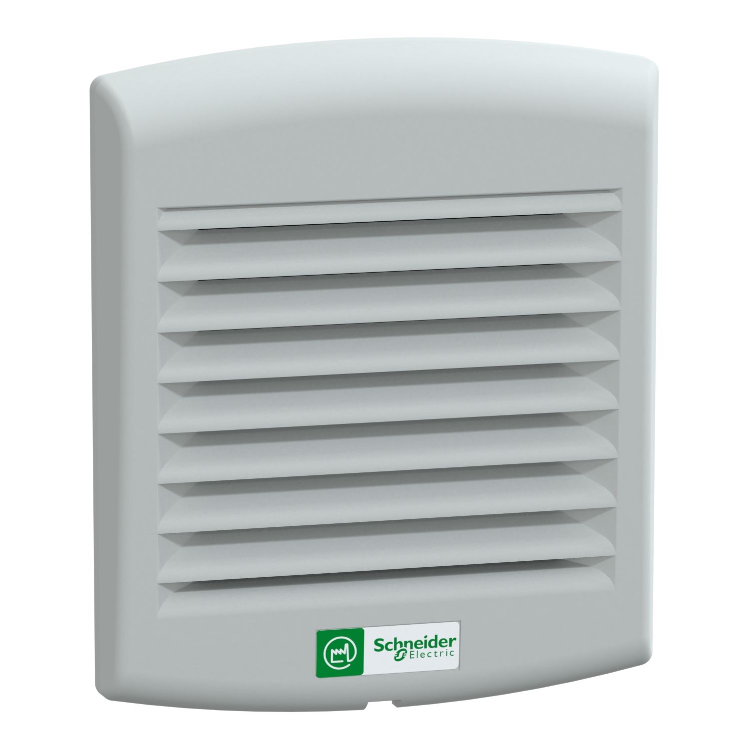 Picture of outlet grille plast cut out 92x92mm ext dim 137x117mm IP54