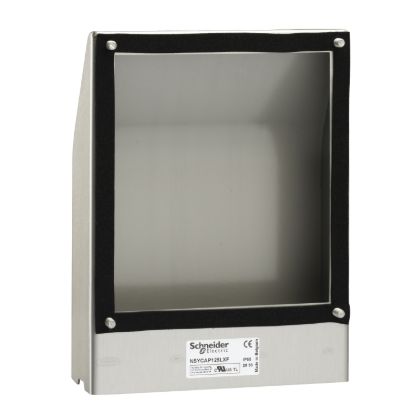 Picture of Stainless steel cover cut-out 291x291mm with filter IP55
