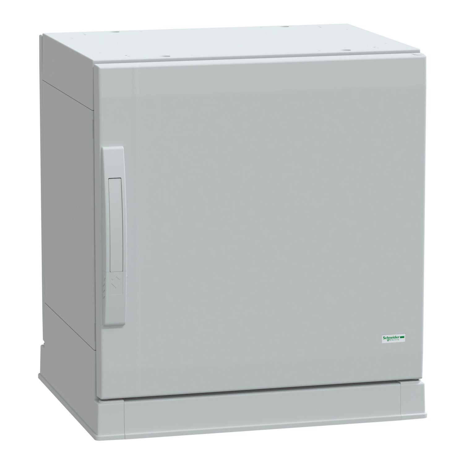Picture of Floor standing polyester enclosure, Thalassa, Thalassa PLA, plain door, open bottom, 500x500x420mm, IP54, IK10