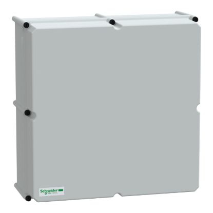 Picture of PLS box, Thalassa, polyester rear, opaque PC cover IP66 54x54x18cm