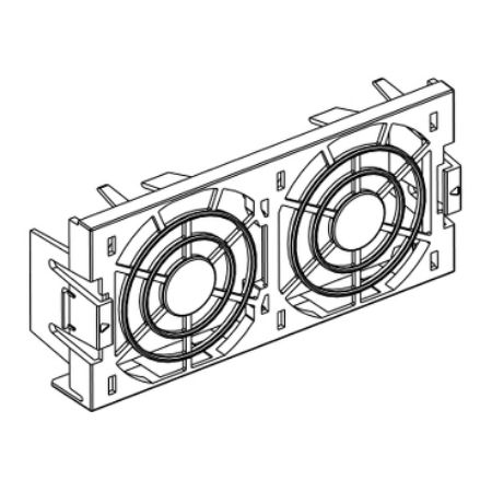 Picture of Fan, Altivar, ATV61, ATV71, spare part, for variable speed drive, VSD option, single or three phases, size 4