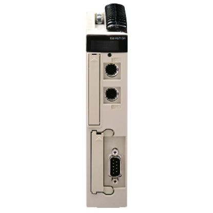 Picture of Single-format PL7 processor, Modicon Premium,  Internal RAM 80Kwords program & data, 32 channel, PL7 Junior/Pro