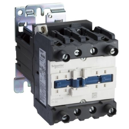 Picture of Contactor, TeSys Deca, 4P(4NO),AC-1 440V 60A,110V DC coil, screw clamp terminal