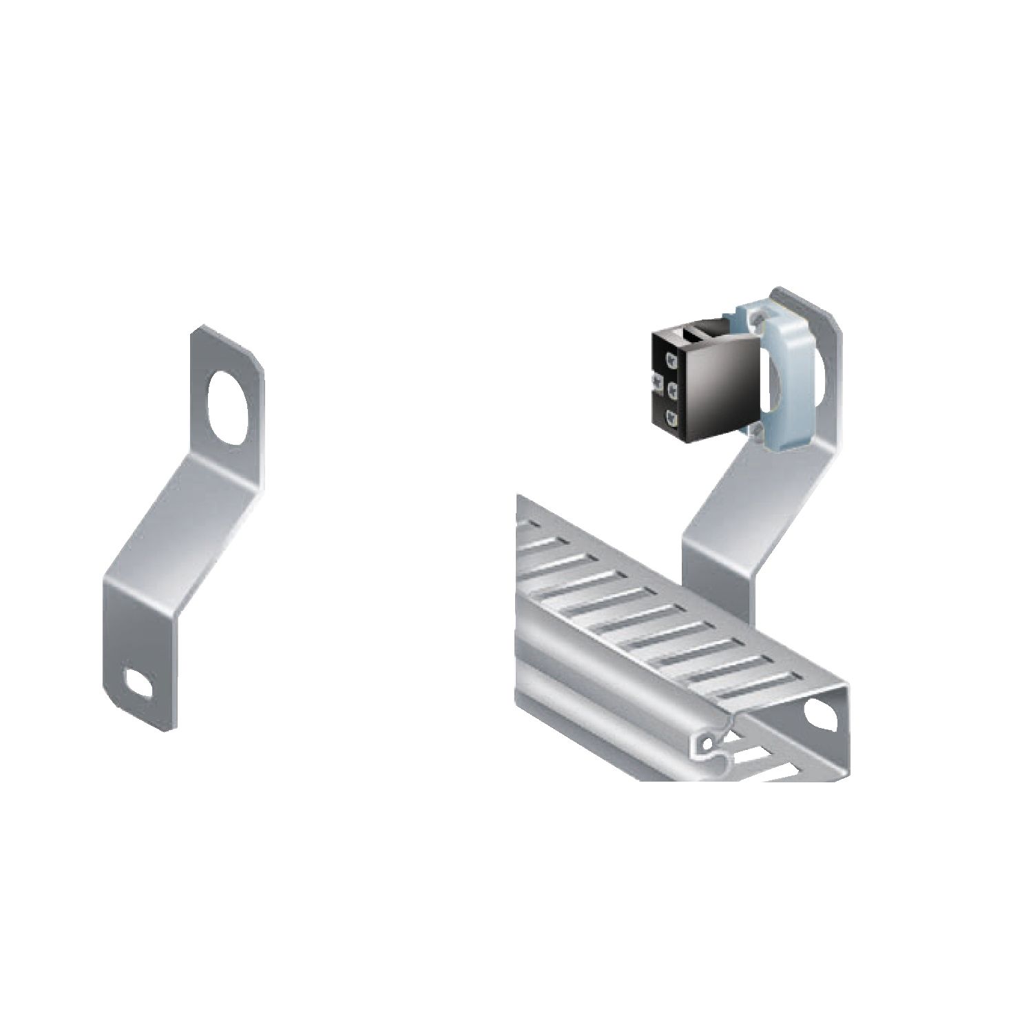 Picture of Cable ducting support to be used with 22mm-diameter products