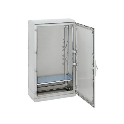 Picture of Set of 2 uprights for mount. hor.support plate or 19"chassis in PLAencl.H1000mm