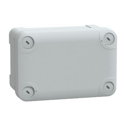 Picture of PC box, Thalassa, IP66 IK08 RAL7035 Int.H125W80D65 Ext.H138W93D72 opaque PC cover H20