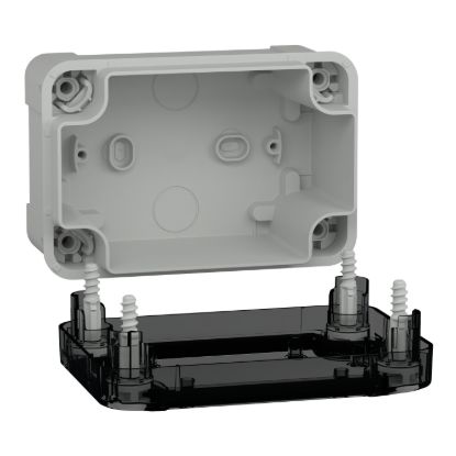 Picture of PC box, Thalassa, IP66 IK08 RAL7035 Int.H125W80D65 Ext.H138W93D72 Transp.cover H20