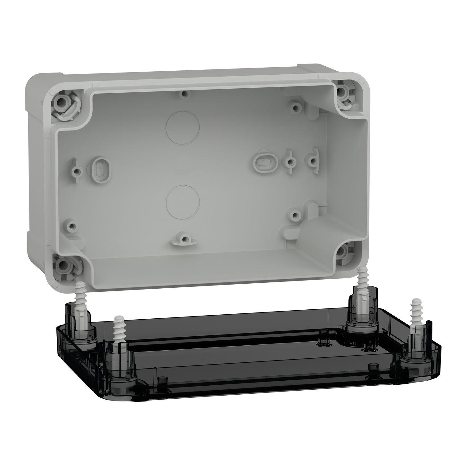 Picture of PC box, Thalassa, IP66 IK08 RAL7035 Int.H175W105D80 Ext.H192W121D87 Transp.cover H20