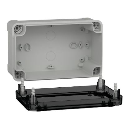 Picture of PC box, Thalassa, IP66 IK08 RAL7035 Int.H175W105D80 Ext.H192W121D87 Transp.cover H20