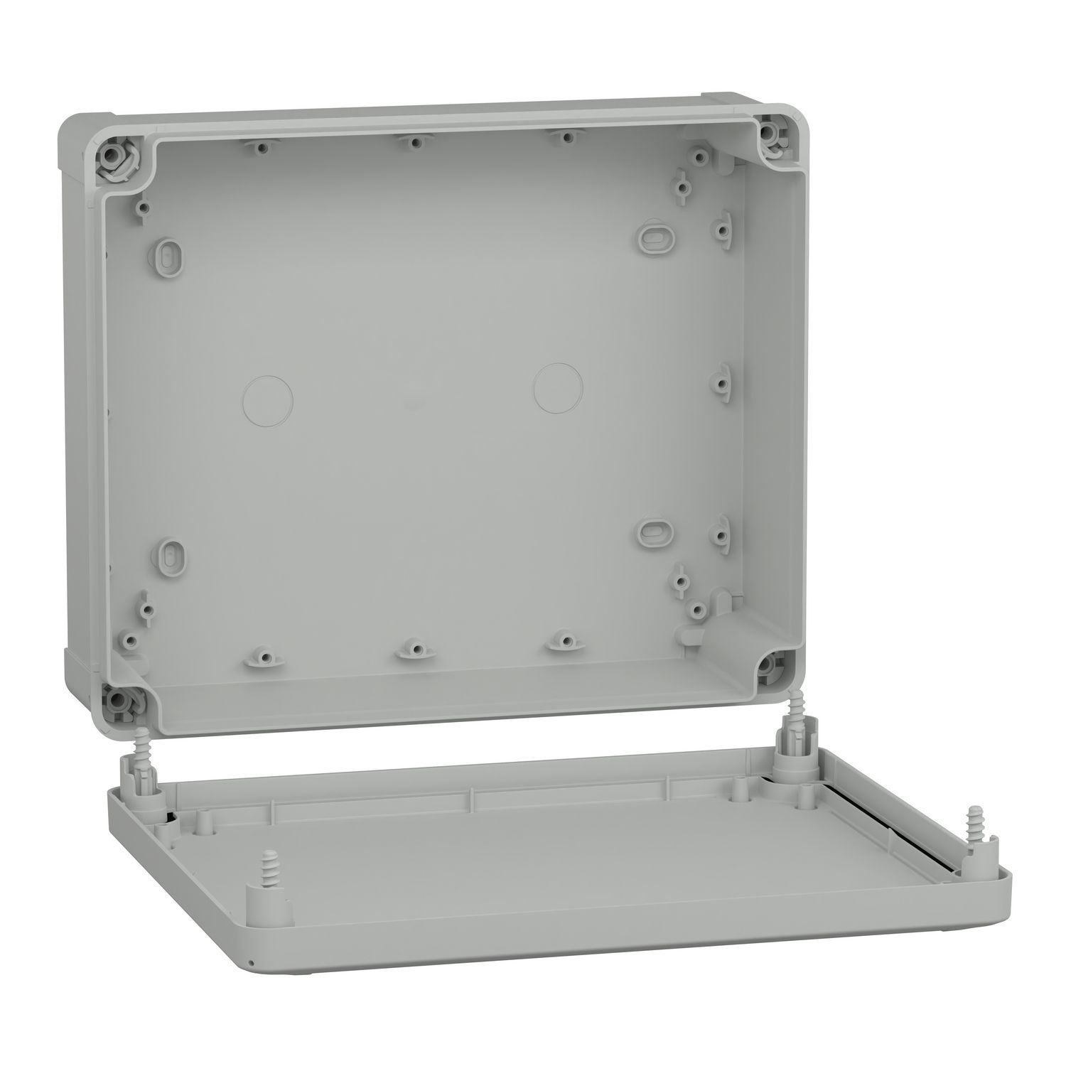 Picture of PC box, Thalassa, IP66 IK08 RAL7035 Int.H275W225D80 Ext.H291W241D88 opaque PC cover H20