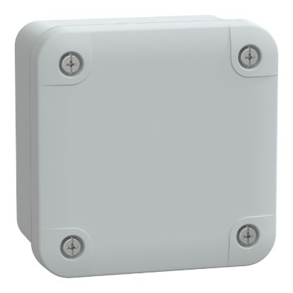Picture of PC box, Thalassa, IP66 IK08 RAL7035 Int.H80W80D65 Ext.H89W89D51 opaque PC cover H10