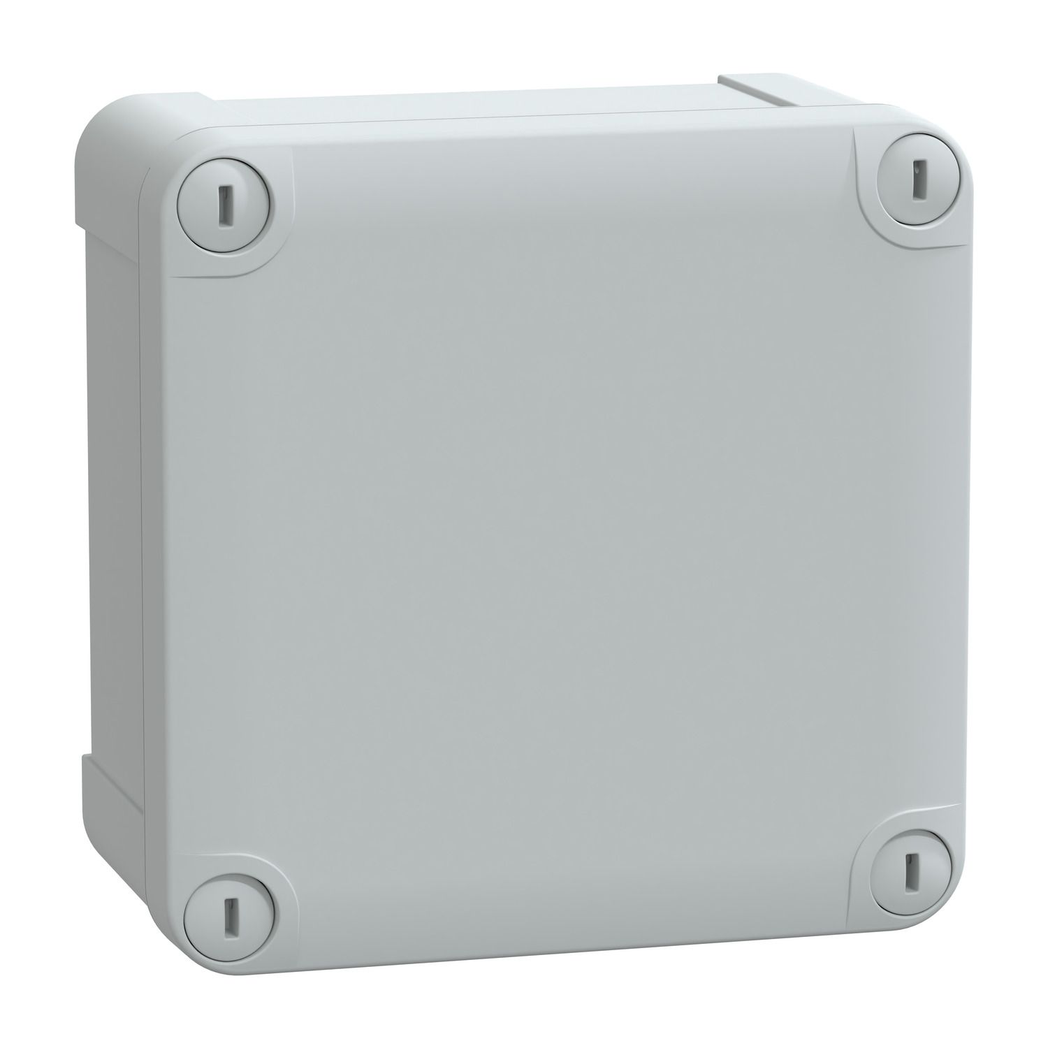Picture of ABS box, Thalassa, IP66 IK07 RAL7035 Int.H105W105D55 Ext.H116W116D62 Opaque cover H10