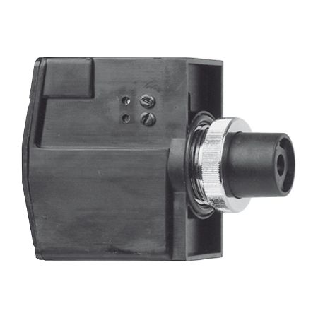 Picture of non booted push button, Harmony XAC, control circuit, black, non booted, 1NO + 1NC at start of travel, 1NO at end of travel, 0...15V DC