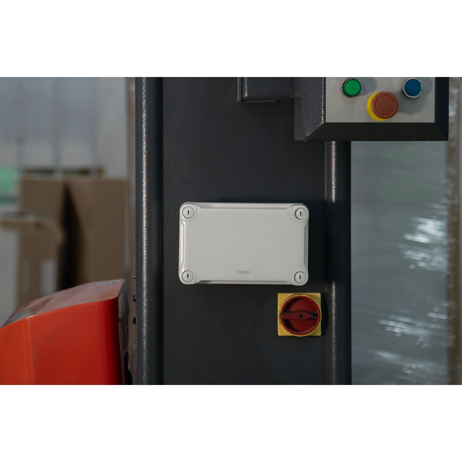 Picture of ABS box, Thalassa, IP66 IK07 RAL7035 Int.H225W175D80 Ext.H241W194D194 Opaque cover H20
