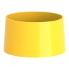 Picture of Round guard for 40mm Emergency stop, Harmony XB4, plastic, yellow, 76.2mm