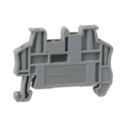 Picture of End Bracket, Linergy, Snap-On For 35m DIN Rails, 5,2mm width, Markable