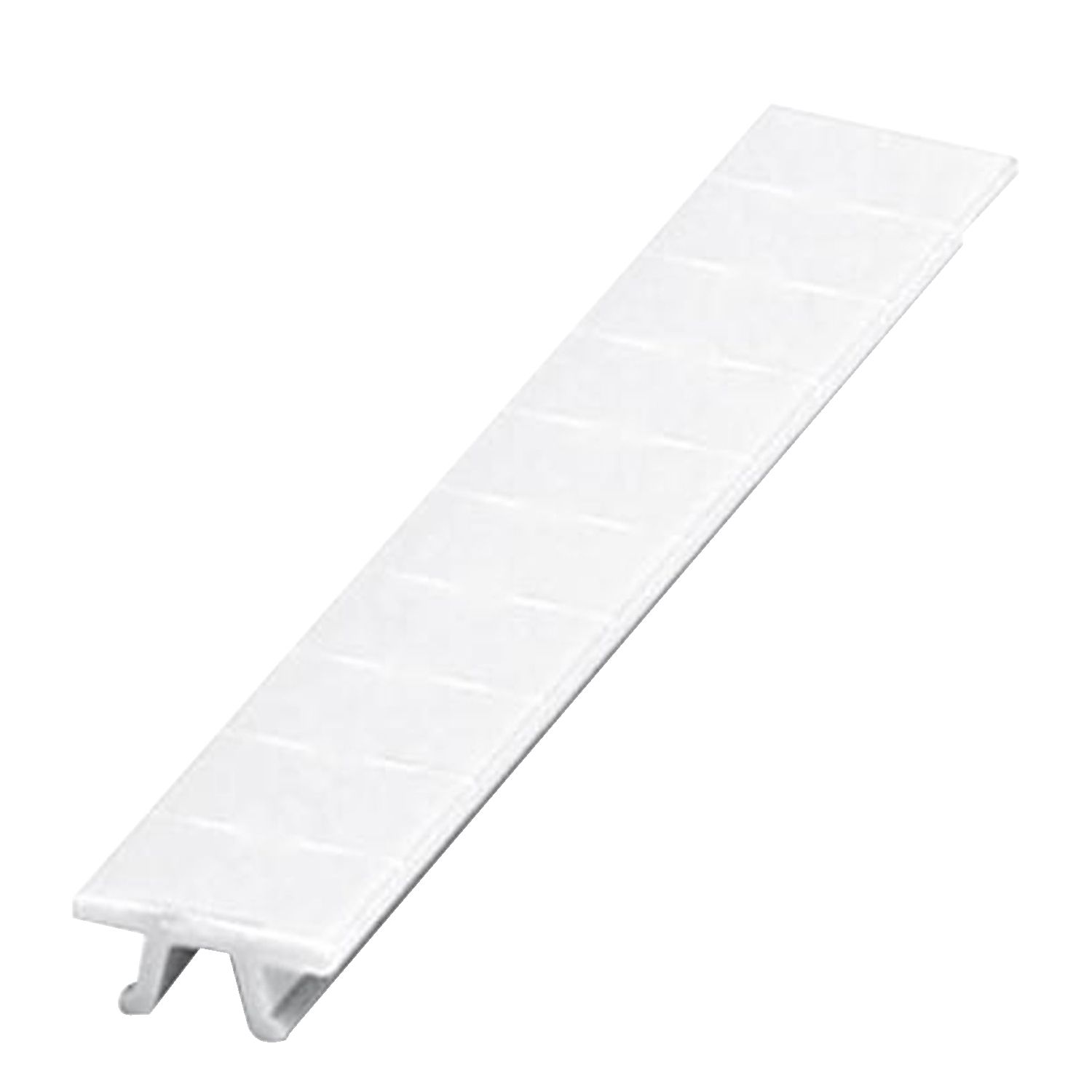 Picture of Marking strip, Linergy TR, clip in type, 6mm, printed characters 31 to 40, printed horizontal, white, Set of 10