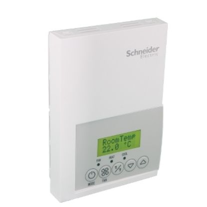 Picture of Low-Voltage Fan Coil Room Controller: BACnet MS/TP, RH sensor & control, Floating or on-off, Hotel/Lodging