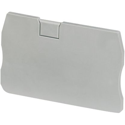 Picture of Cover plate, Linergy, Linergy TR, 2.2mm width, 2 points, for spring terminals NSYTRR22, NSYTRP22, grey, Set of 50