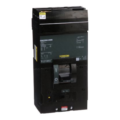 Picture of Circuit breaker, LH, I-Line mount, 400A, 3 pole, 25kA, 600VAC, thermal magnetic