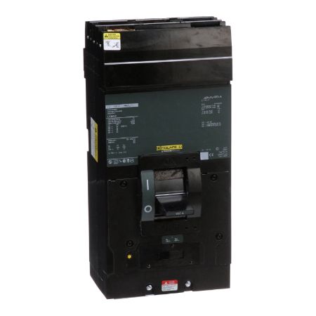 Picture of Circuit breaker, LH, I-Line mount, 400A, 3 pole, 25kA, 600VAC, thermal magnetic