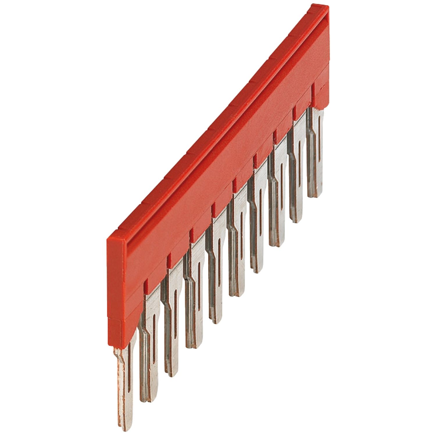 Picture of Plug-in bridge, Linergy, Linergy TR, 10 points for 6mm² terminal blocks, red, 10 way, set of 10