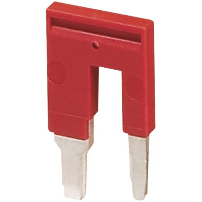 Picture of Reduction bridge screw to screw, Linergy TR terminals blocks, for connecting 35mmÂ² spring to 2.5/4mmÂ² screw terminal, red
