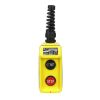 Picture of Pendant station, Harmony 9001B, single speed, yellow, 5A, 600V AC, marked Start-Stop legend