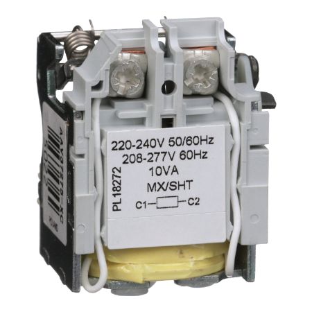 Picture of Circuit breaker accessory, PowerPacT H/J/L, shunt trip, 208VAC to 277VAC