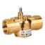 Picture of Erie Zone Valve, 2-Way, PN16, DN20 (3/4"), Rp Thread, Kvs 2.2 mÂ³/h (Cv 2.5), Pop-Top Actuator Connection, Brass Body.