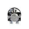 Picture of Potentiometer, Harmony 9001K, metal, black, 30mm, 10kOhm