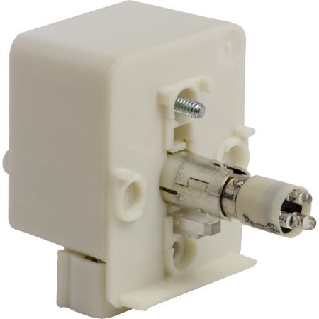 Picture of 30mm Push Button, Types K, SK or KX, light module, white LED lamp, 24/28 VAC/VDC