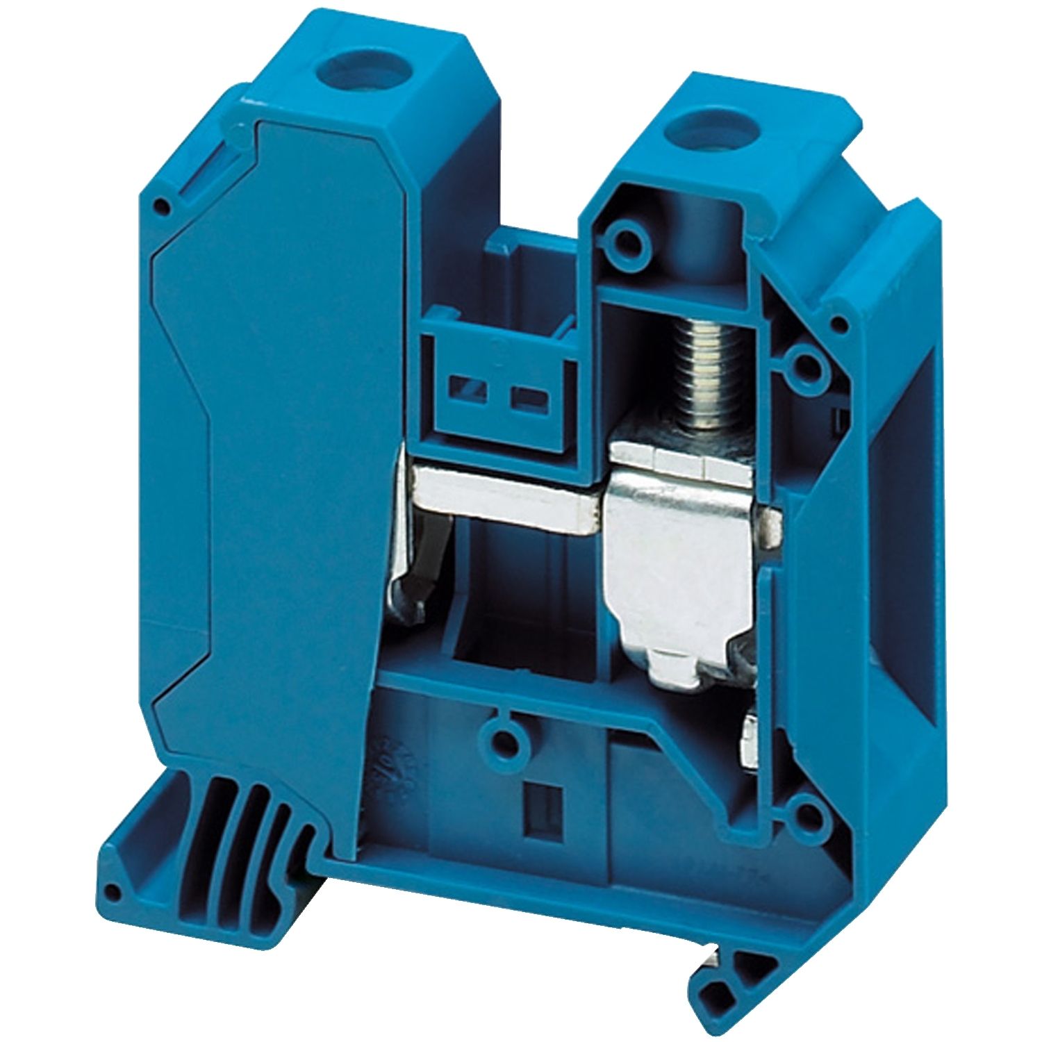 Picture of Terminal block, Linergy TR, blue, 35mm2, passthrough, 2 points, set of 10