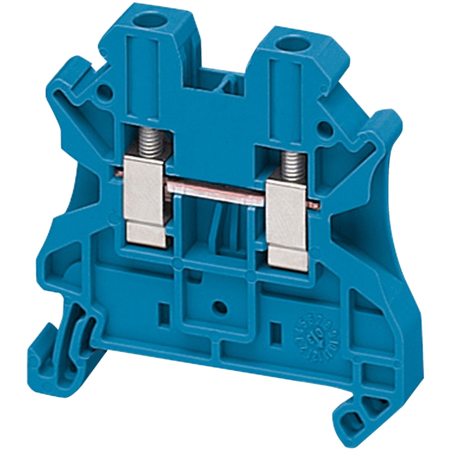 Picture of Terminal block, Linergy TR, blue, 4mm2, passthrough, 3 points, set of 10